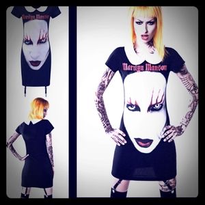 DollsKill X Marilynn Manson DRESS.